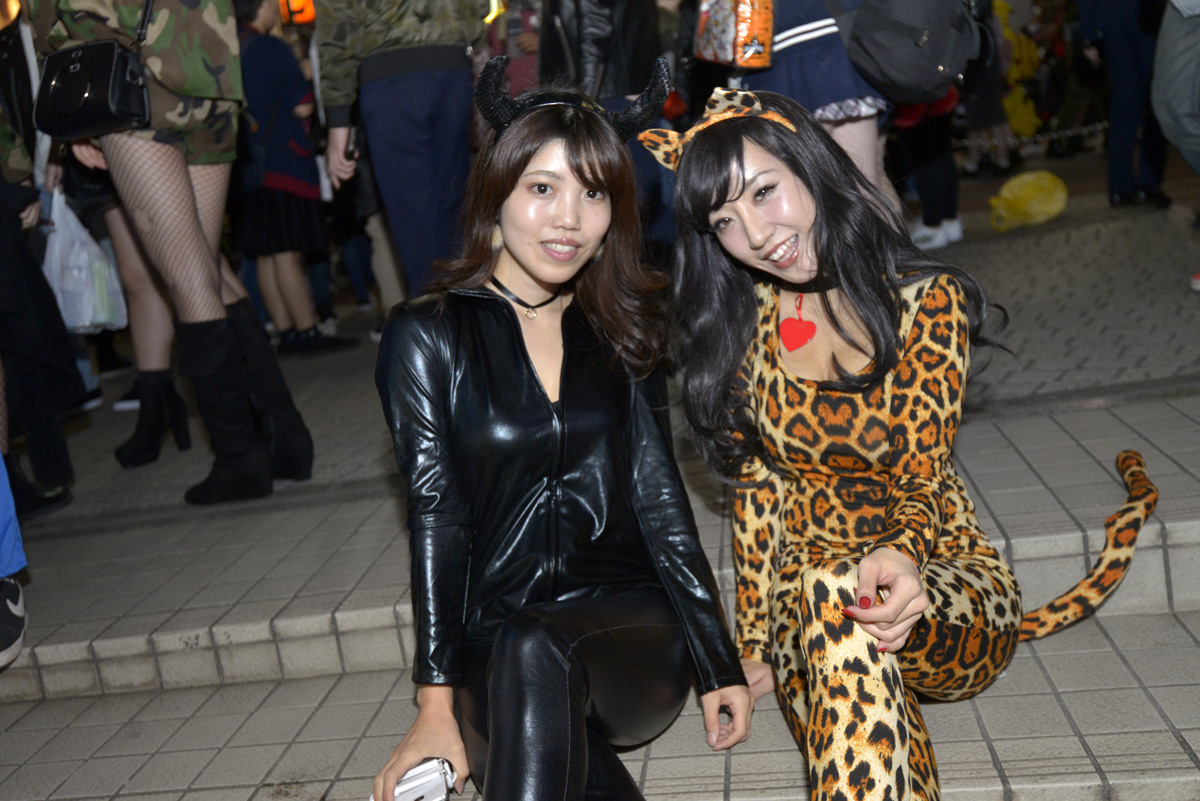 渋谷ハロウィン2017ギャル！_DSC0158