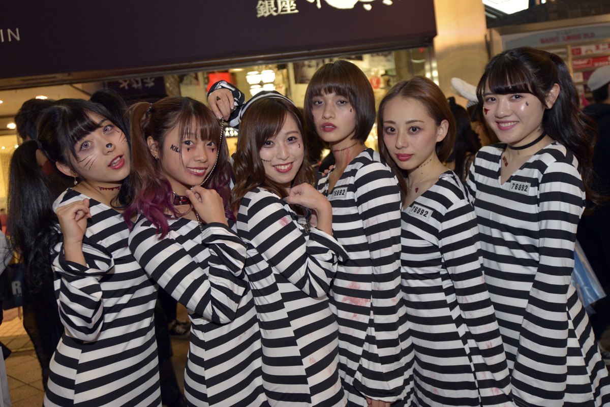 渋谷ハロウィンの美女たち８