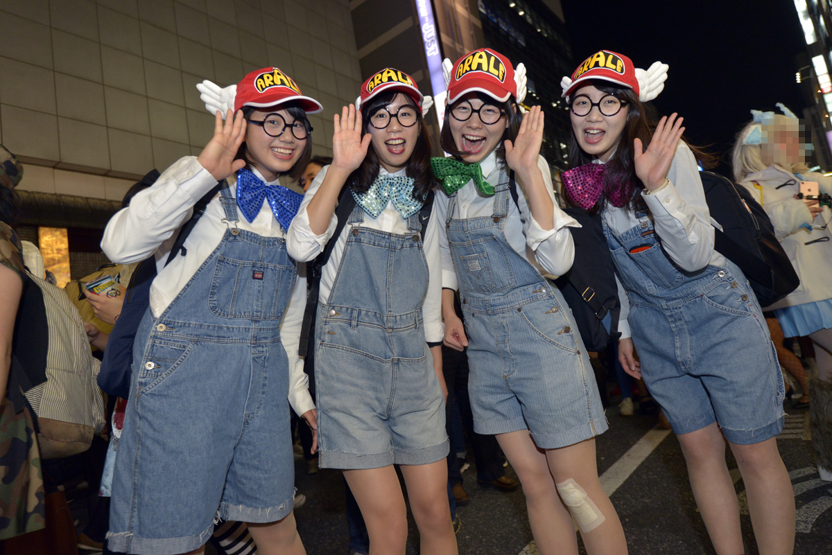 渋谷ハロウィンの美女たち２０