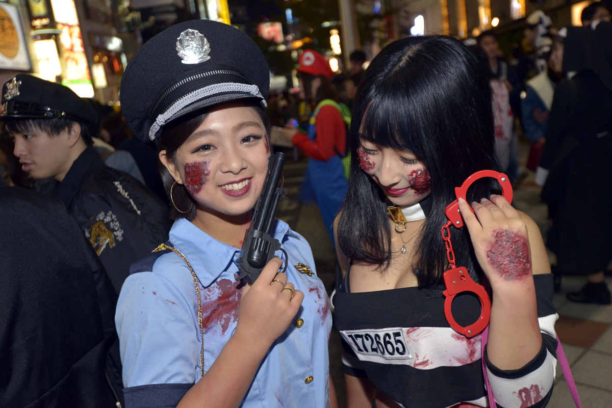 渋谷ハロウィンの美女たち９