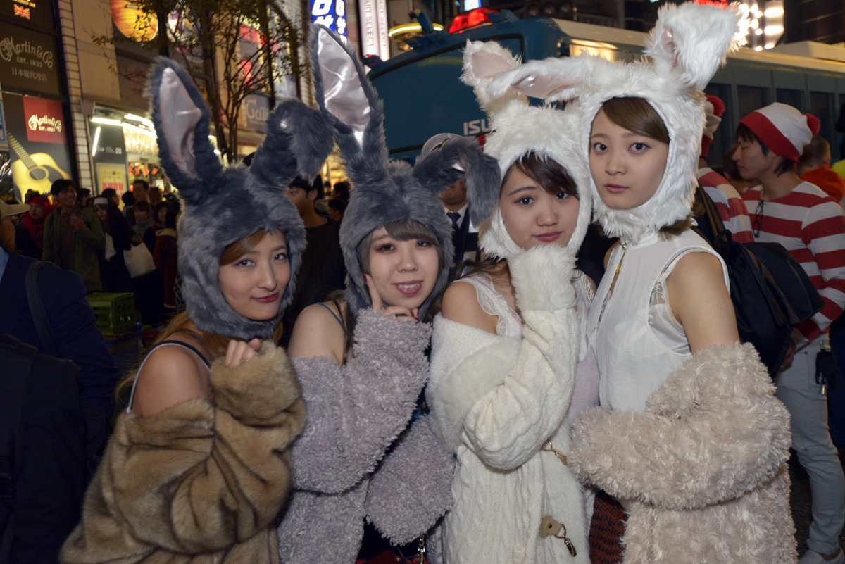 渋谷ハロウィン2017ギャル！_DSC0215