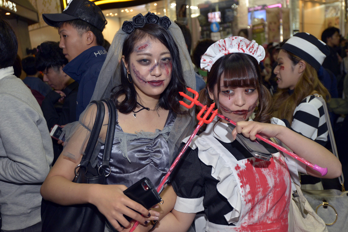 渋谷ハロウィン2017ギャル！_DSC0229