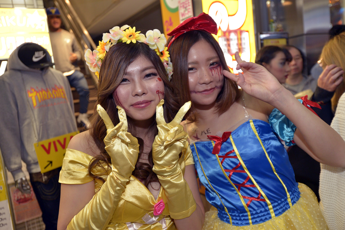 渋谷ハロウィンの美女たち１３