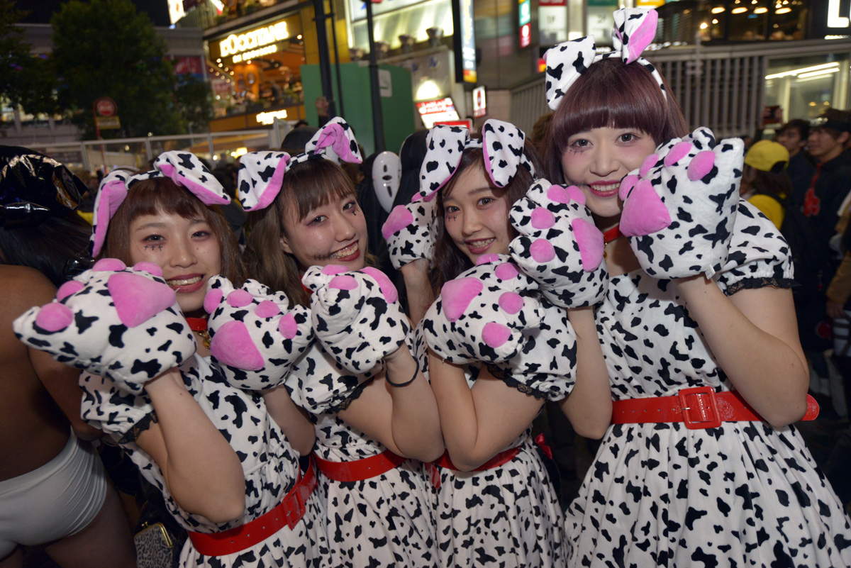 渋谷ハロウィン2017ギャル！_DSC0310