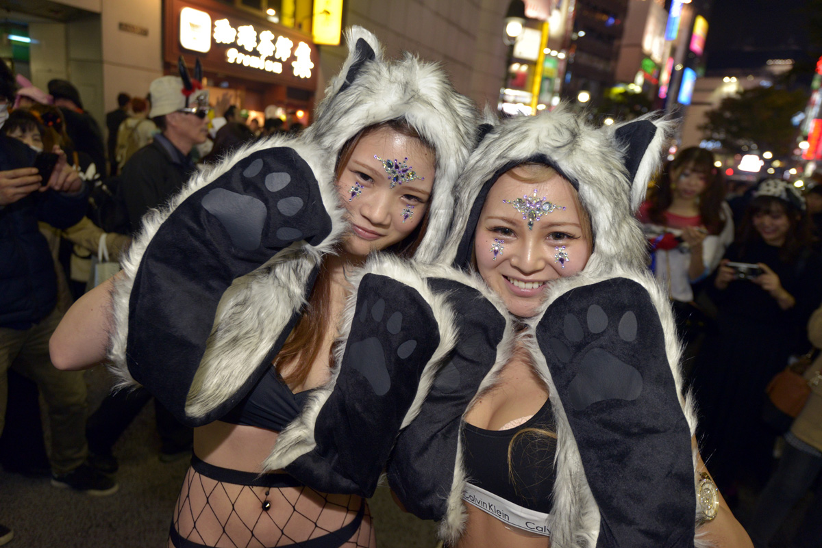 渋谷ハロウィン2017ギャル！_DSC0327