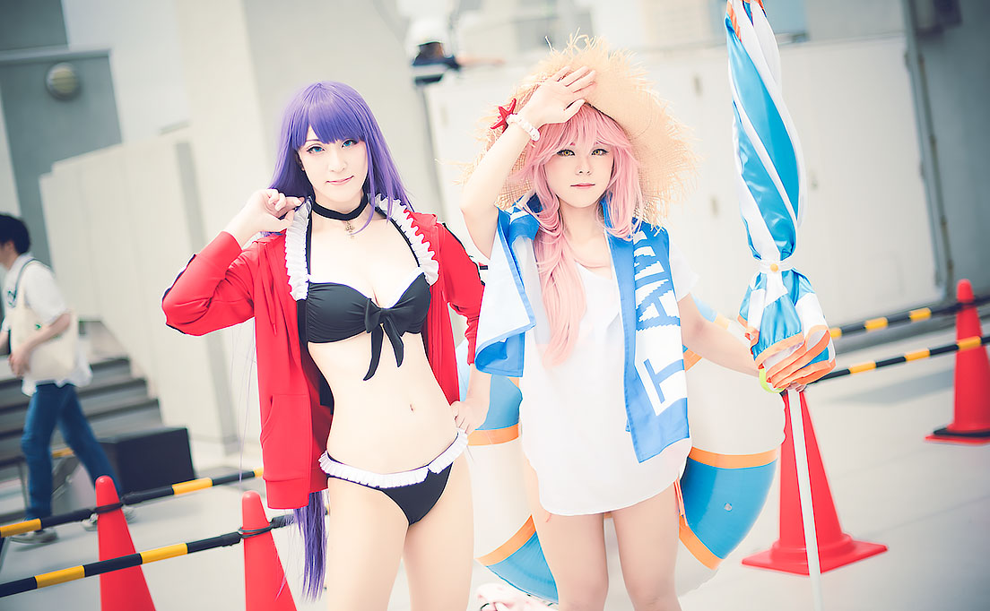 （左）みごさん（右）まいこさん