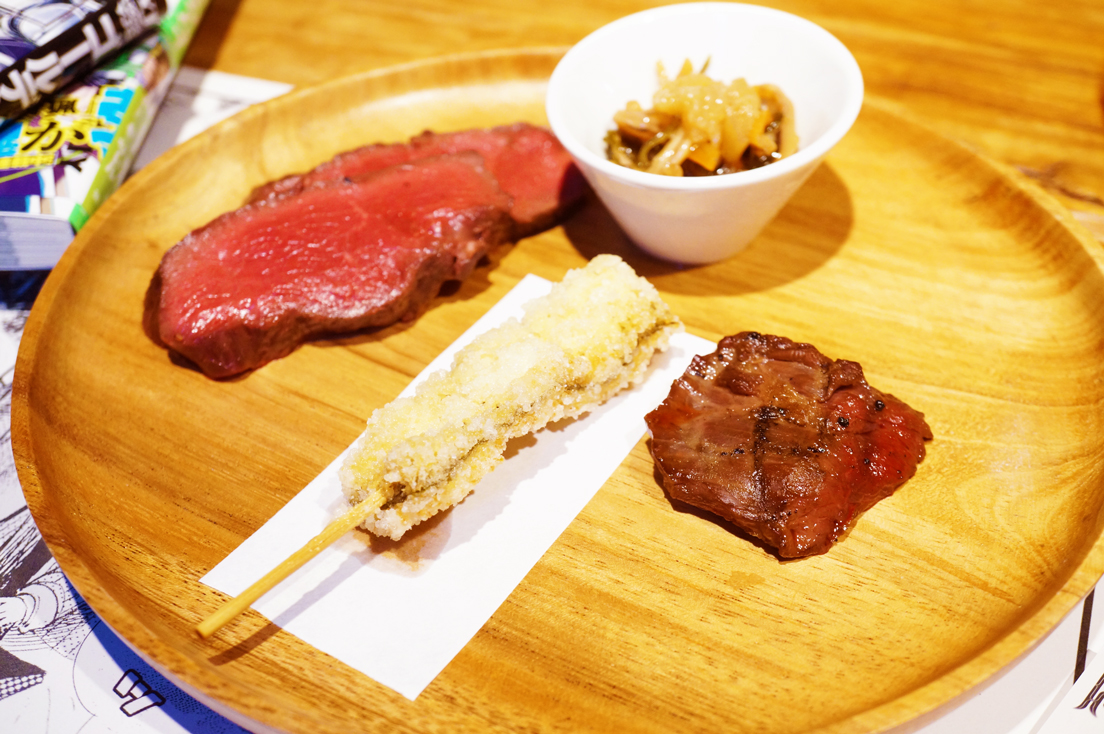エゾシカの塩焼き
