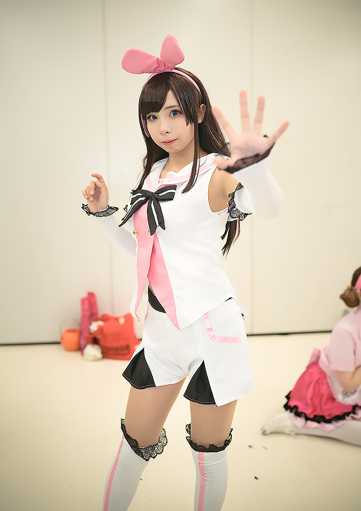 池ハロ_コスプレ_三橋 しえるさん（キズナアイ）