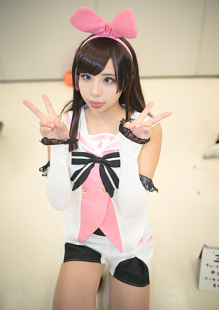 池ハロ_コスプレ_三橋 しえるさん（キズナアイ）
