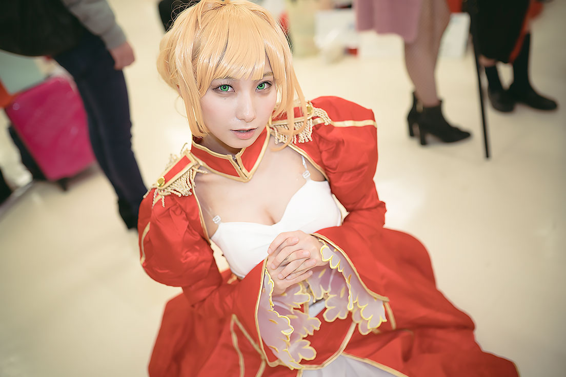 池ハロ_コスプレ_おみさん（『Fate/EXTRA』ネロ・クラウディウス）
