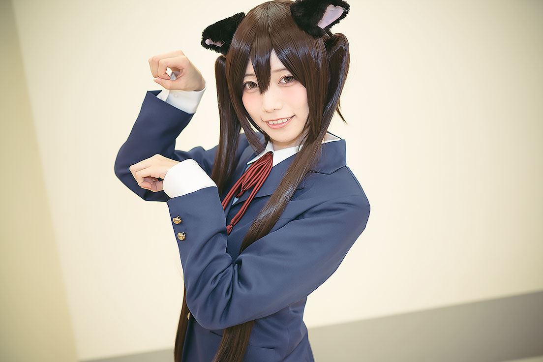 池ハロ_コスプレ_ひなしゅあさん（『けいおん！』中野梓）
