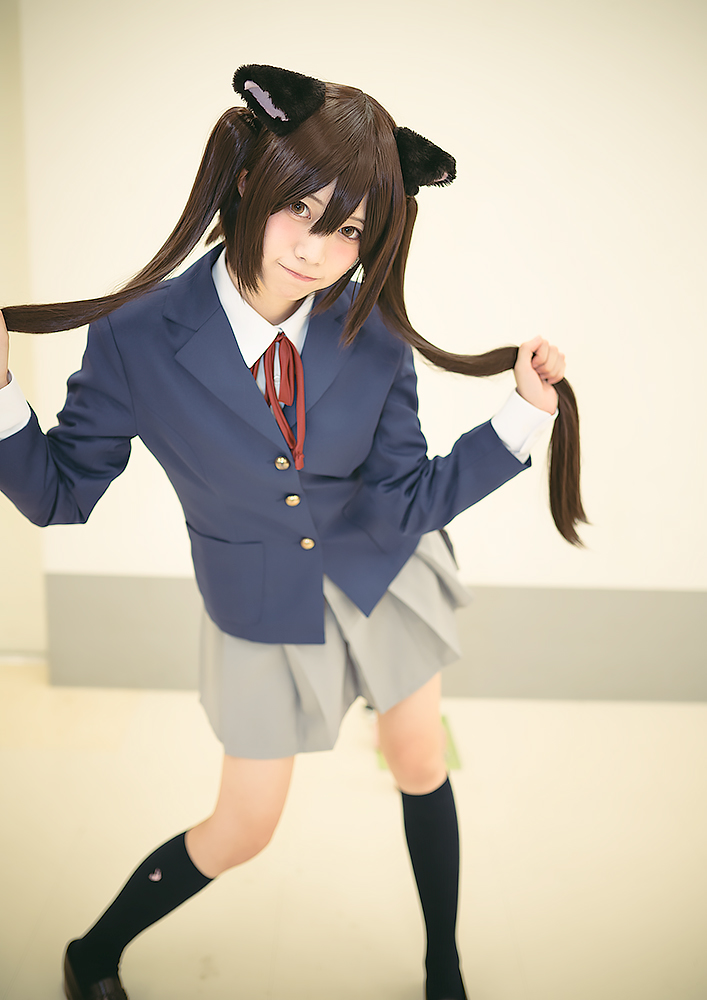 池ハロ_コスプレ_ひなしゅあさん（『けいおん！』中野梓）