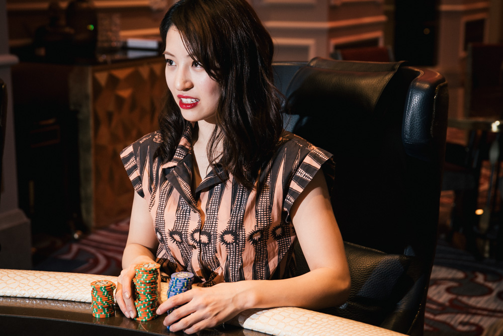 手持ちのお金をチップに交換