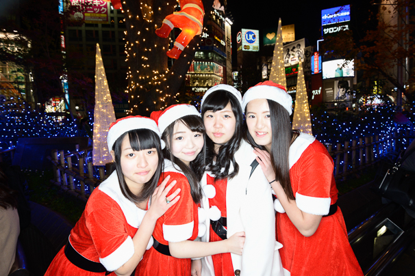 2015年クリスマスのサンタコスプレのギャル写真まとめ11