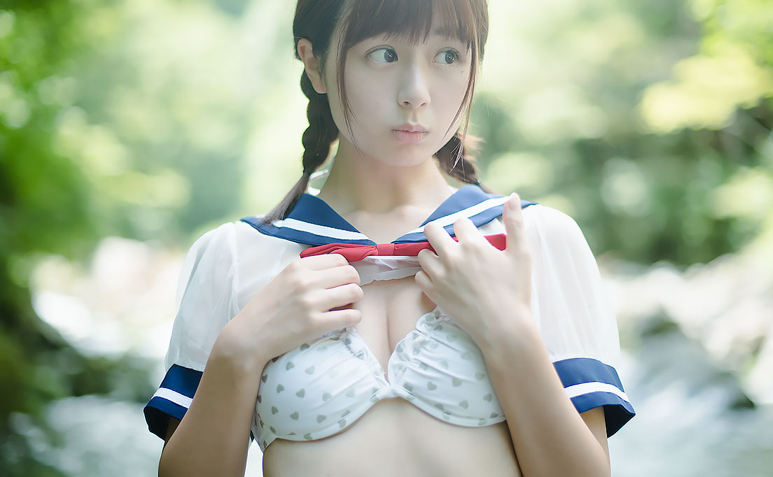 くりえみさんグラビア写真 撮影：Diora