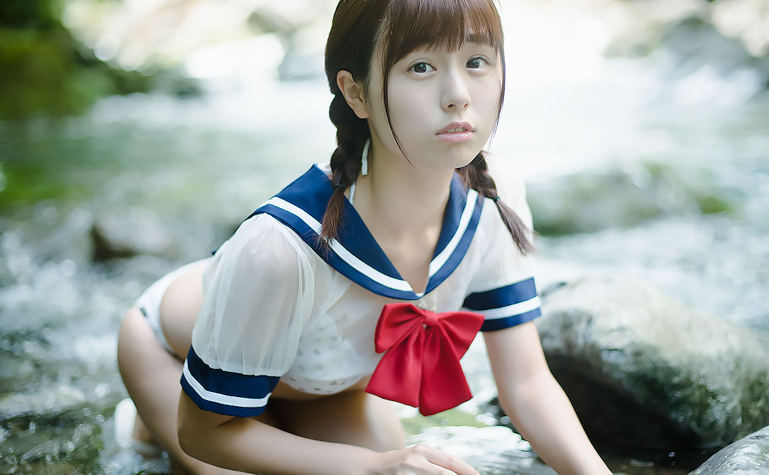 くりえみさんグラビア写真 撮影：Diora