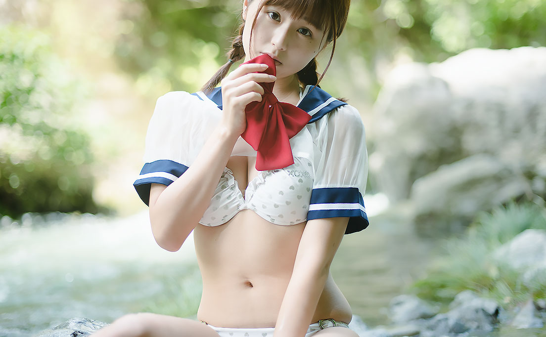 くりえみさんグラビア写真 撮影：Diora