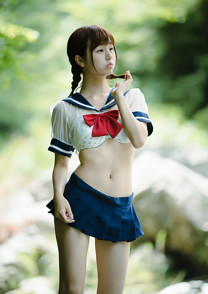 くりえみさんグラビア写真 撮影：Diora