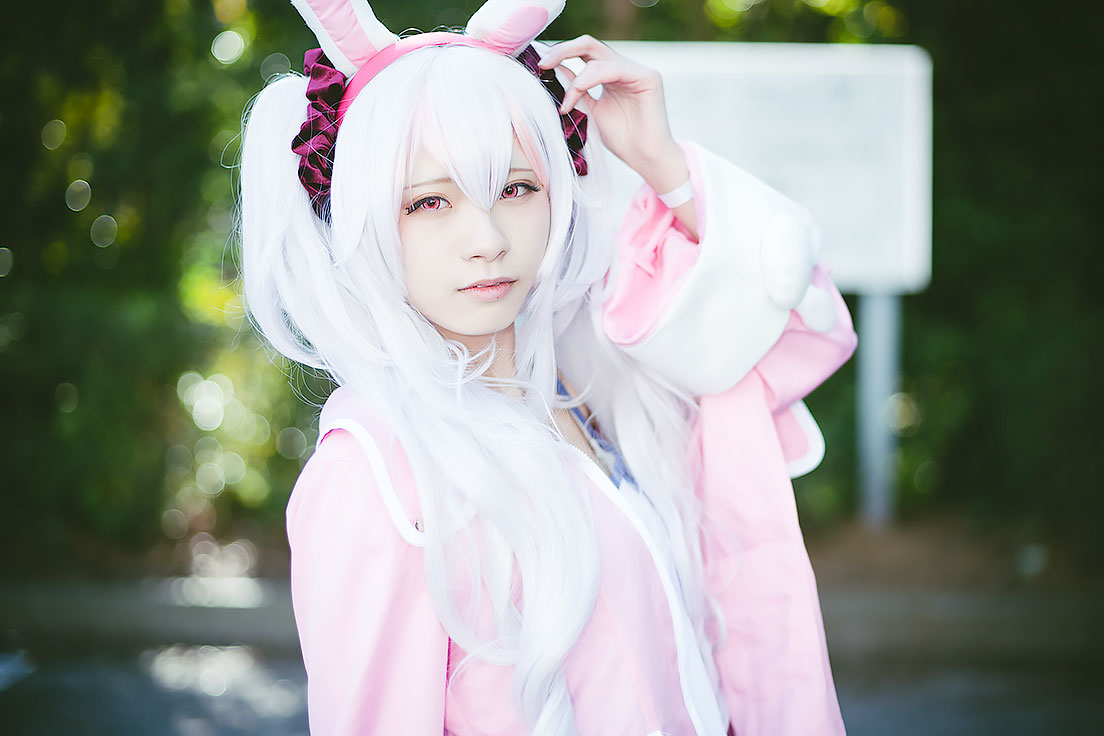 紅羽りおさんによる「アズールレーン」ラフィーのコスプレ8