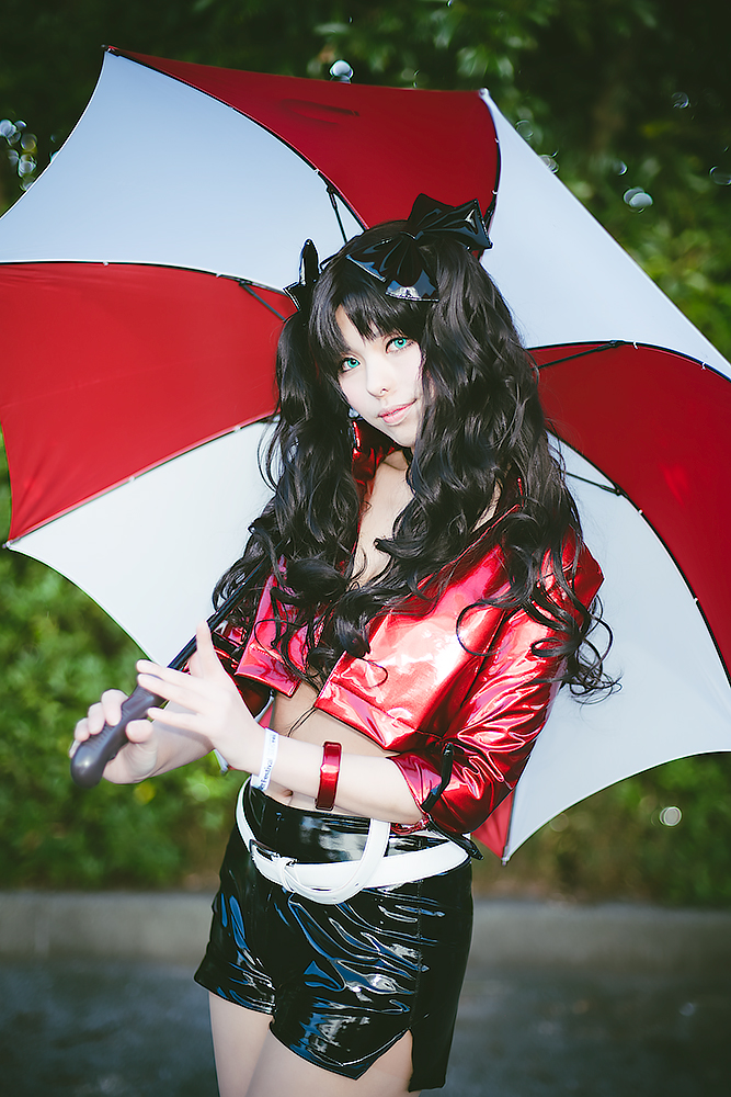 のんさんによるFate/stay night」遠坂凛のコスプレ2