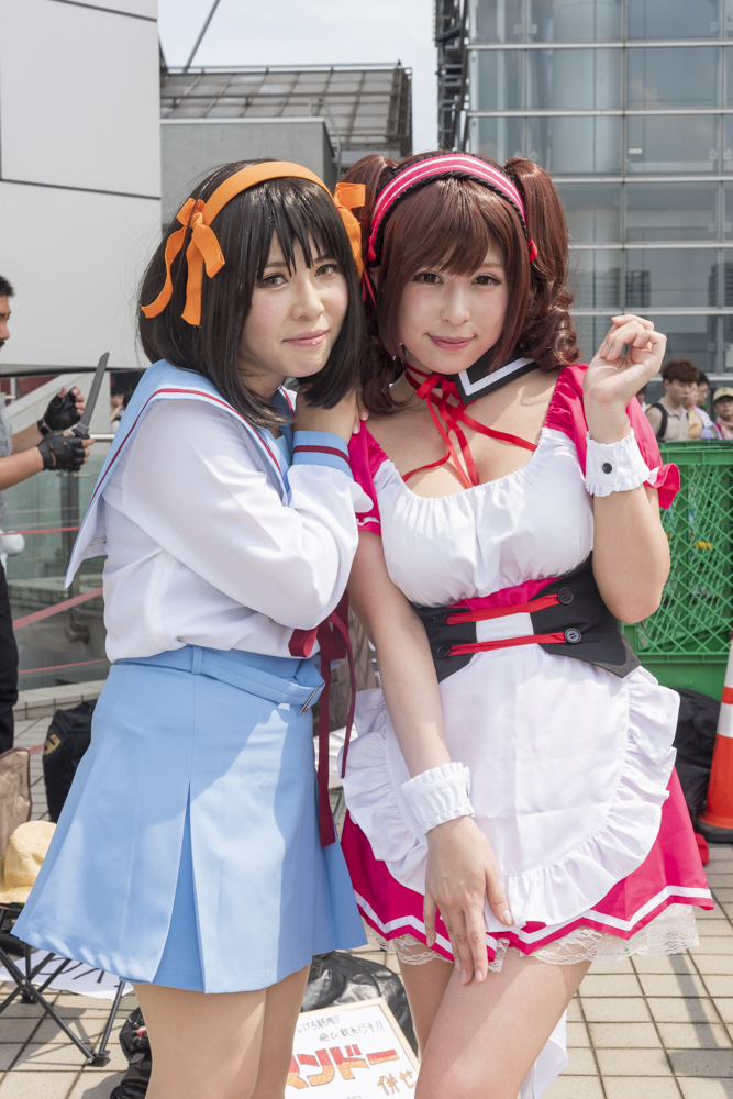 愁さん、椎葉みくるさん／『涼宮ハルヒの憂鬱』涼宮ハルヒ、朝比奈みくる