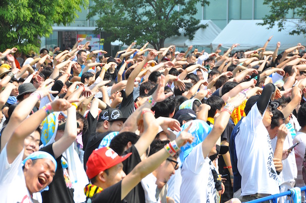 TIF2015 初日ラジオ体操