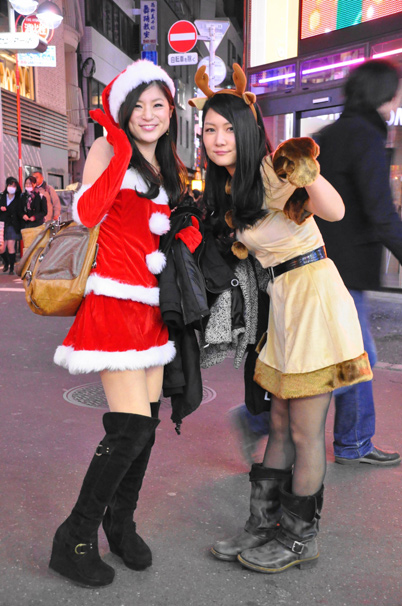 渋谷のサンタのコスプレ写真20