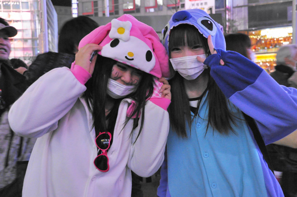 渋谷のサンタのコスプレ写真23