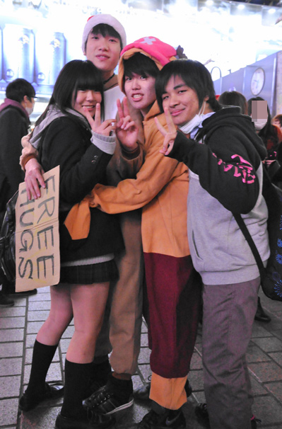 渋谷のサンタのコスプレ写真6