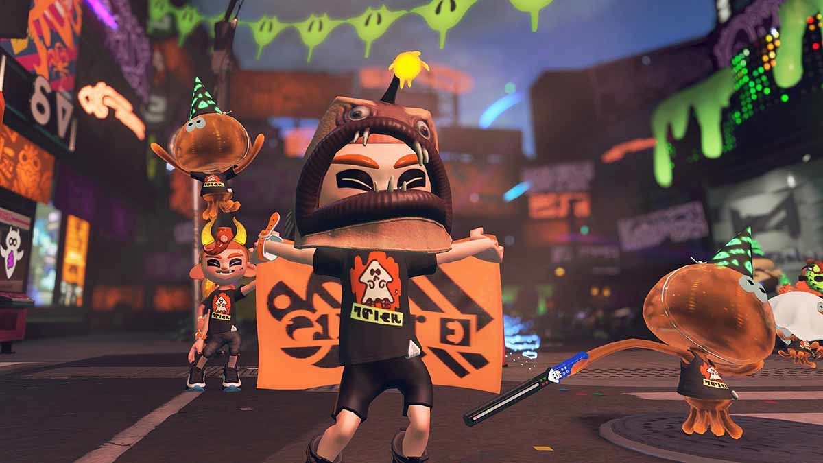 2018年の「Splatoween」の様子