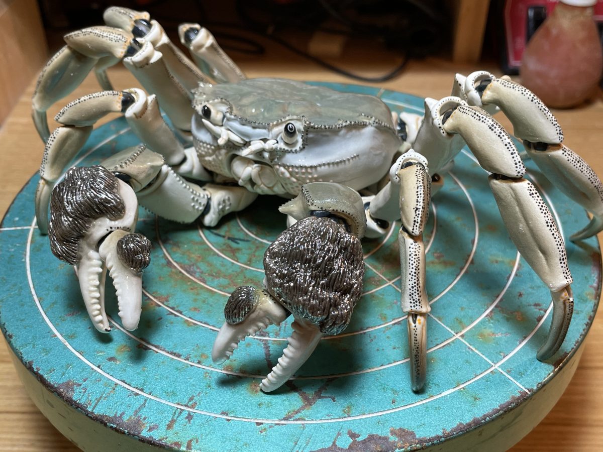 自在置物 蟹 弘美作 自在置物 蟹 弘美作