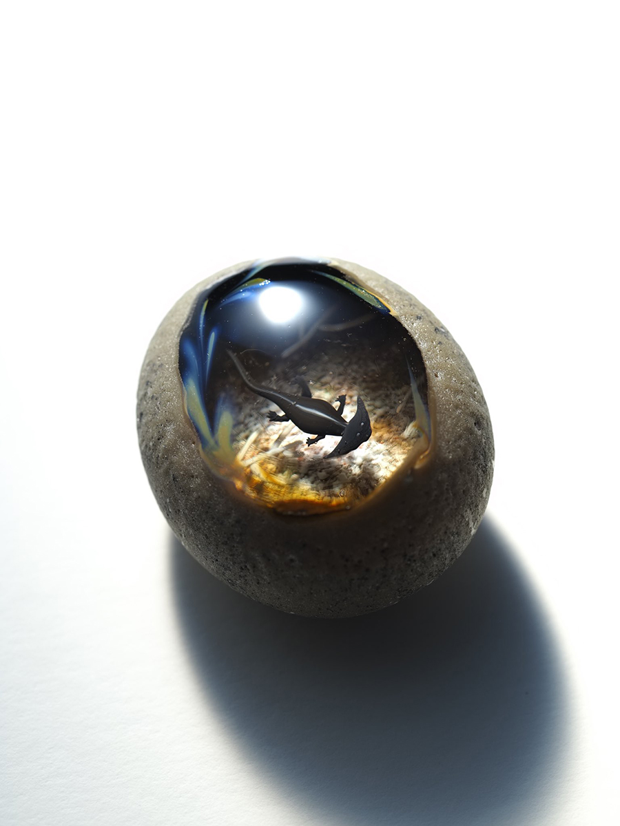 増永元さんによる「ペルム紀幻影」
