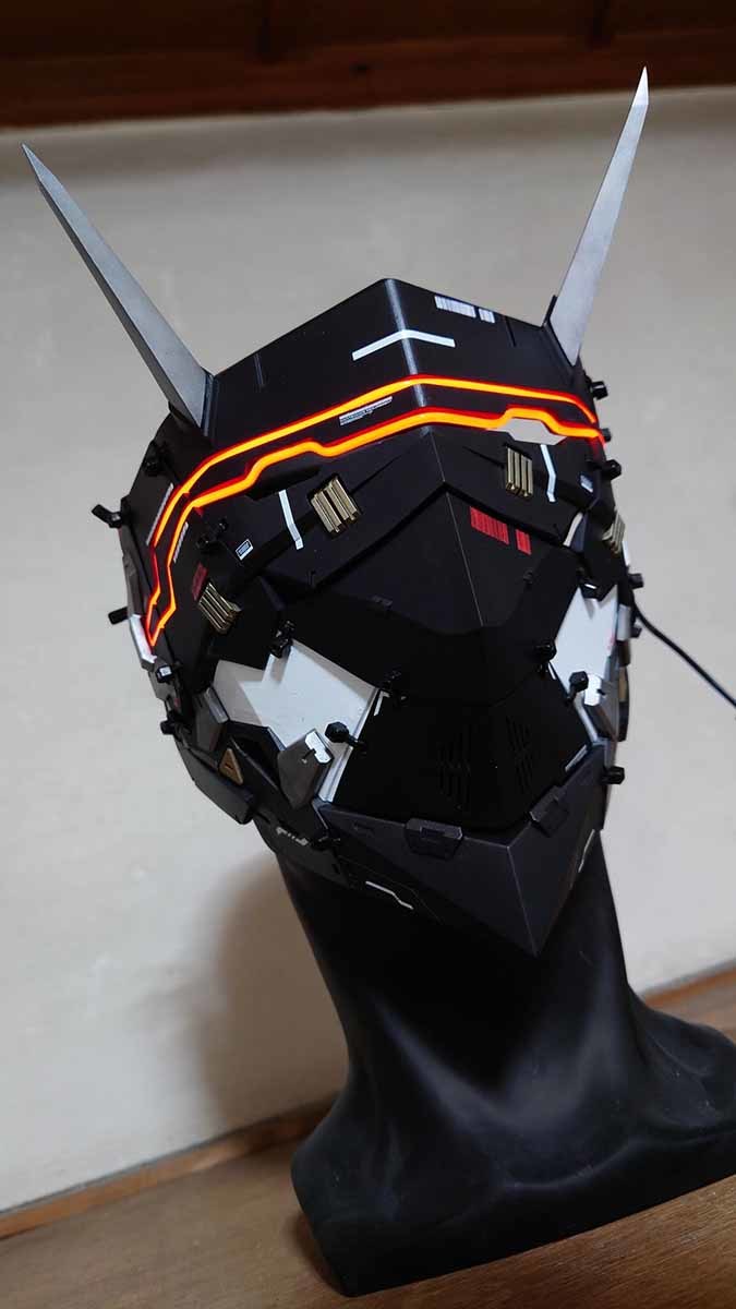 サイバーパンク風近未来SFサイバーマスク - 個人装備