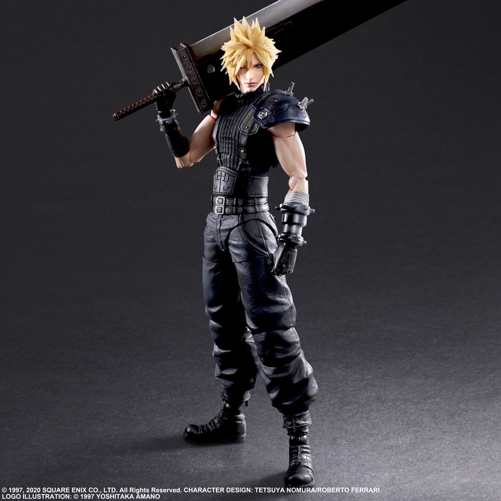 FINAL FANTASY VII REMAKE PLAY ARTS 改 クラウド