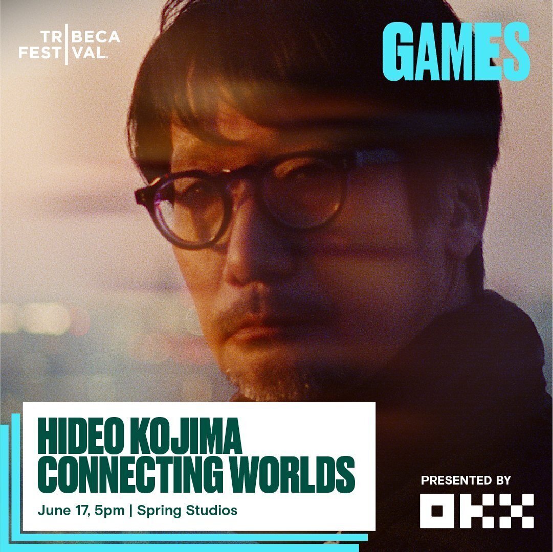 HIDEO KOJIMA - CONNECTING WORLDS ワールドプレミア告知画像