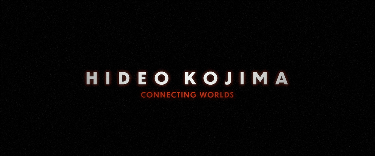 HIDEO KOJIMA - CONNECTING WORLDS ロゴ