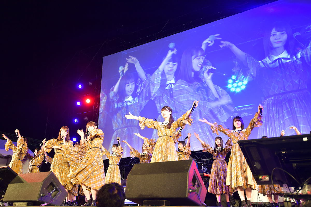 「FAI Drone Tokyo 2019 Racing ＆ Conference」日向坂46