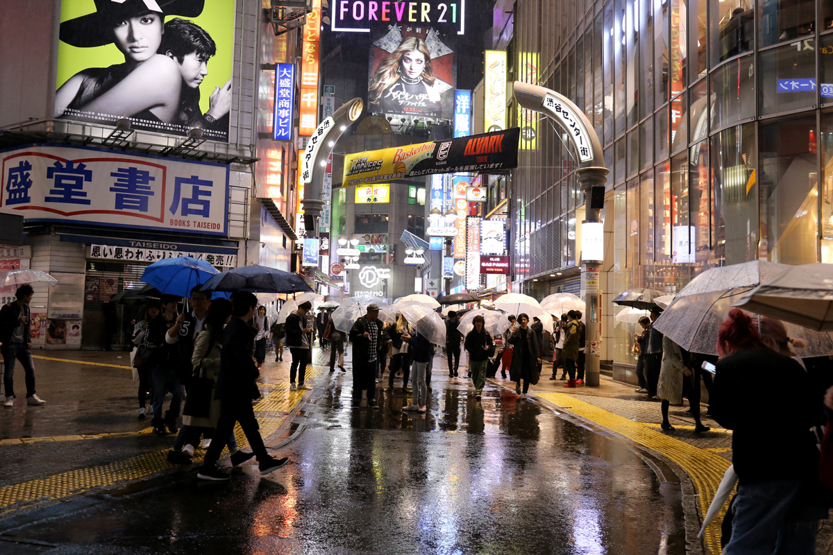 2016年の渋谷