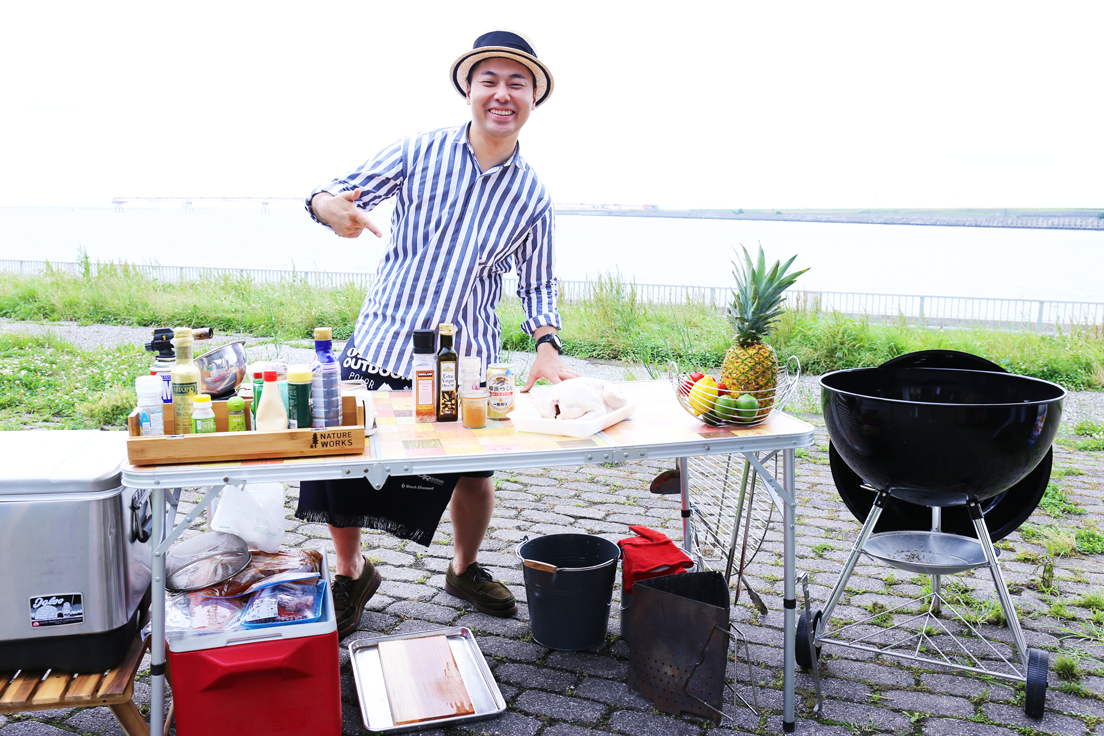 BBQのプロこと秋元さん