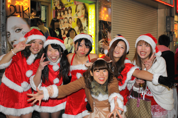 渋谷のサンタのコスプレ写真26