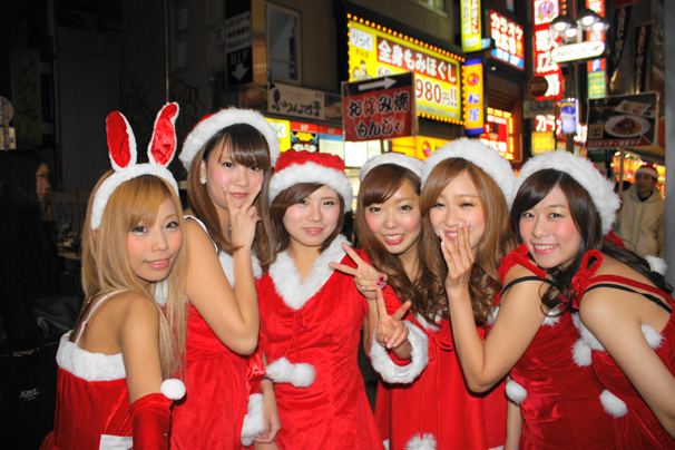 渋谷のサンタのコスプレ写真13