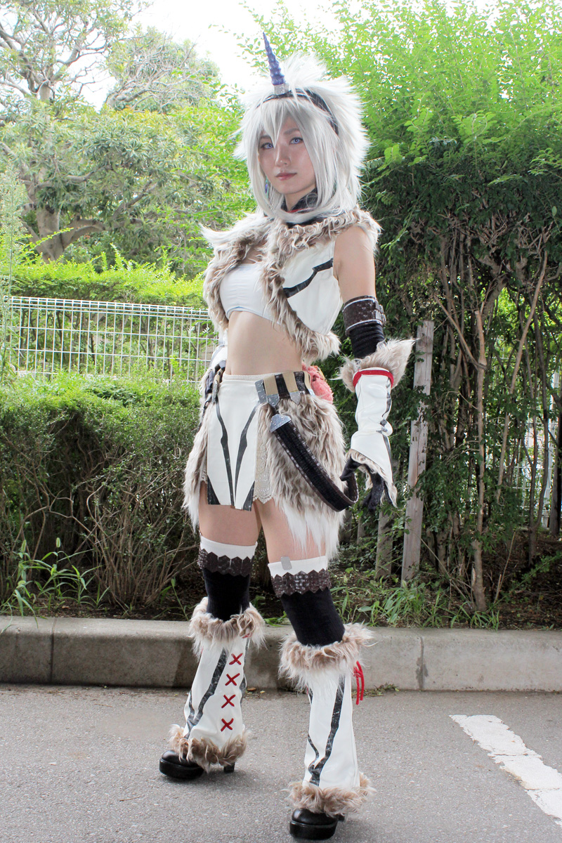 勇魚さん（『モンスターハンター』麒麟装備）