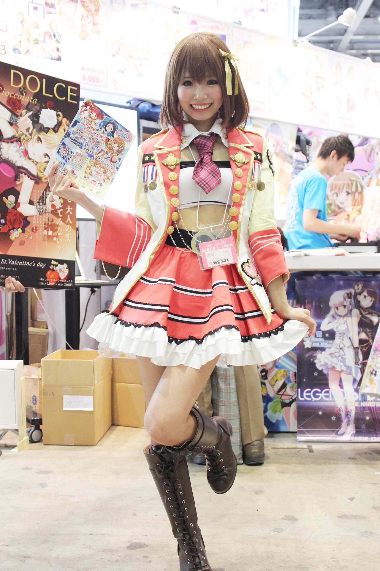 【コミケ90】夏コミのコスプレコンパニオンまとめ「アイドルうぉーず」2