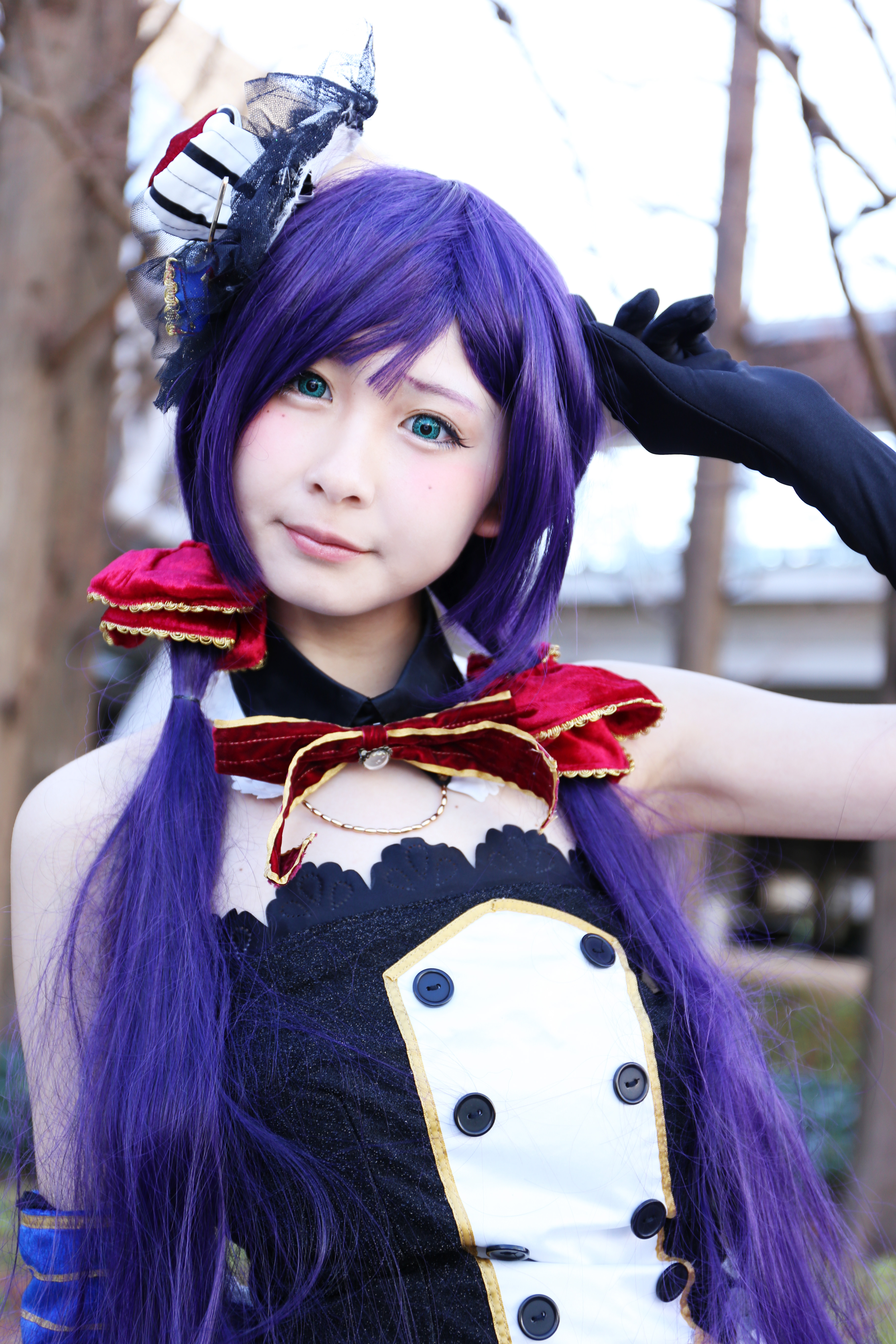 コミケC91コスプレ_コミケC91コスプレ_こかげ　『ラブライブ！スクールアイドルフェスティバル』東條希（カフェメイド編）