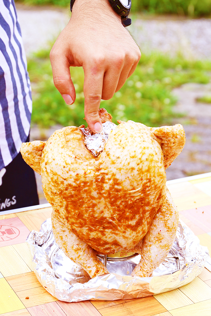 ビア缶チキン3