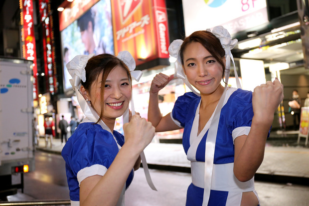 渋谷ハロウィンの美女たち３７