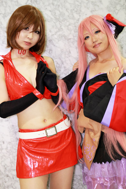 左は帥さんによるMEIKO、右は碧[AOI]さんによる巡音ルカ モジュール：華