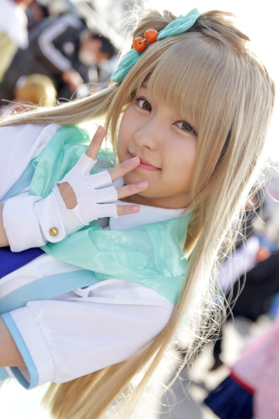 【C89】冬コミのコスプレイヤー　十味さん『ラブライブ！』南ことり／photo byヤマシタヒロヒサ
