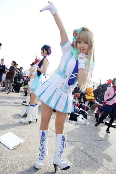 【C89】冬コミのコスプレイヤー　十味さん『ラブライブ！』南ことり／photo byヤマシタヒロヒサ