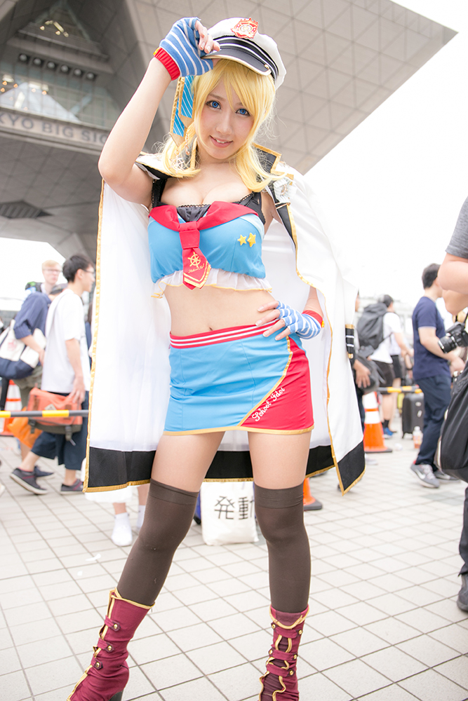 しいなもえさん／絢瀬絵里（マリン編）のコスプレ